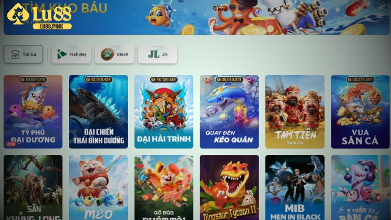 Bộ sưu tập khó cưỡng tại bắn cá đổi thưởng Lu88