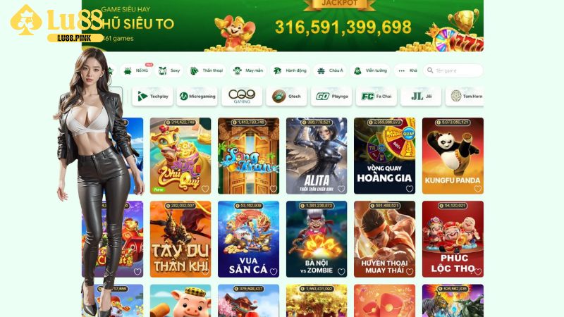 Slot Lu88: Hàng ngàn game nổ hũ, RTP cao, thưởng khủng không giới hạn!